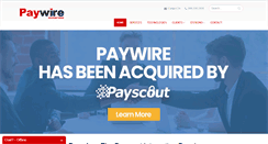 Desktop Screenshot of paywire.com